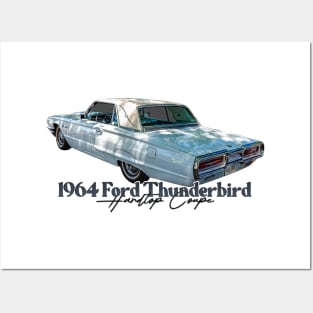 1964 Ford Thunderbird Hardtop Coupe Posters and Art